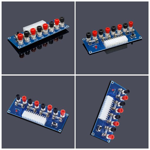 Desktop Computer Chassis Power Supply 24Pin Output Terminal Computer Accessory - Afbeelding 9 van 12