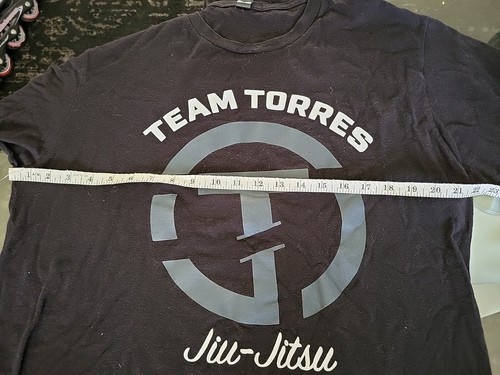 Team Torres BJJ SS Blk Pre Shrunk Large Cotton Tshirt C Pics 4 Sizes - Picture 2 of 9