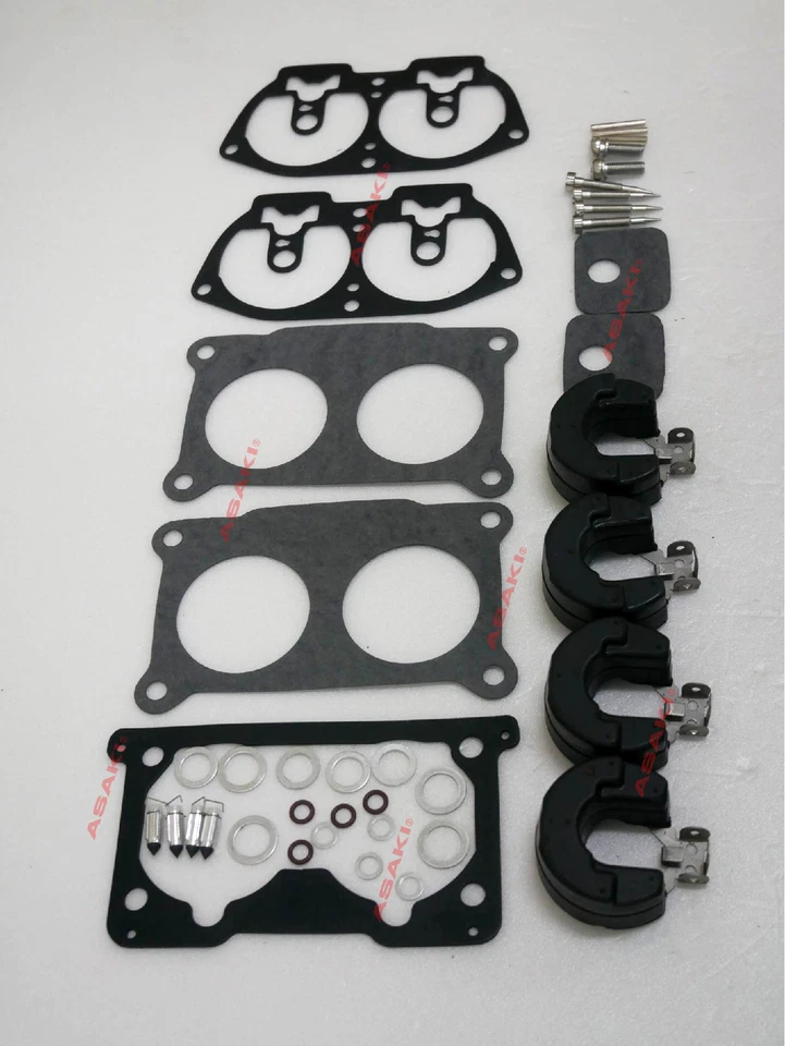 For YAMAHA 115/130 HP Carburetor Repair Kit 6N6-W0093-02 6N6-W0093-00 18-7744 - Image 2 of 4