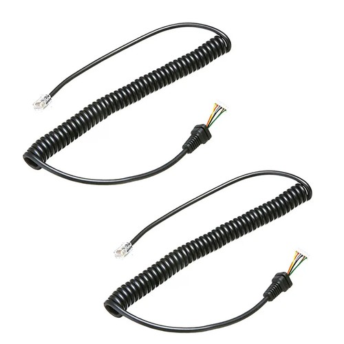2/4 SZTUK MH-48 MH-42 6-pinowy kabel mikrofonowy Przewód do Yaesu FT-7900R FT-2900R - Zdjęcie 5 z 6