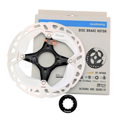 Shimano Deore XT RT-MT800 160 mm Disc Brake Rotor Center Lock with