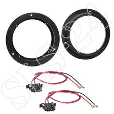 Lautsprecherringe Mercedes A-Klasse (W169) B-Klasse (T245) 165 mm inkl. Adapter Lautsprecherringe Mercedes A-Klasse (W169) B-Klasse (T245) 165 mm inkl. Adapter