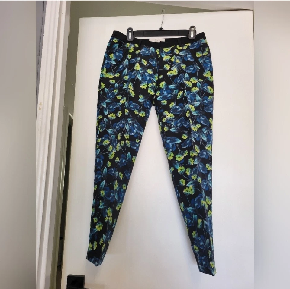 Pantalones Joie Floral Lino y Seda NUEVOS ESTADOS Talla 6 Foto 3 de 4
