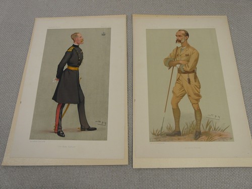 19 x Original Vanity Fair Antique Mounted Prints- Thames Hospice - Picture 5 of 10
