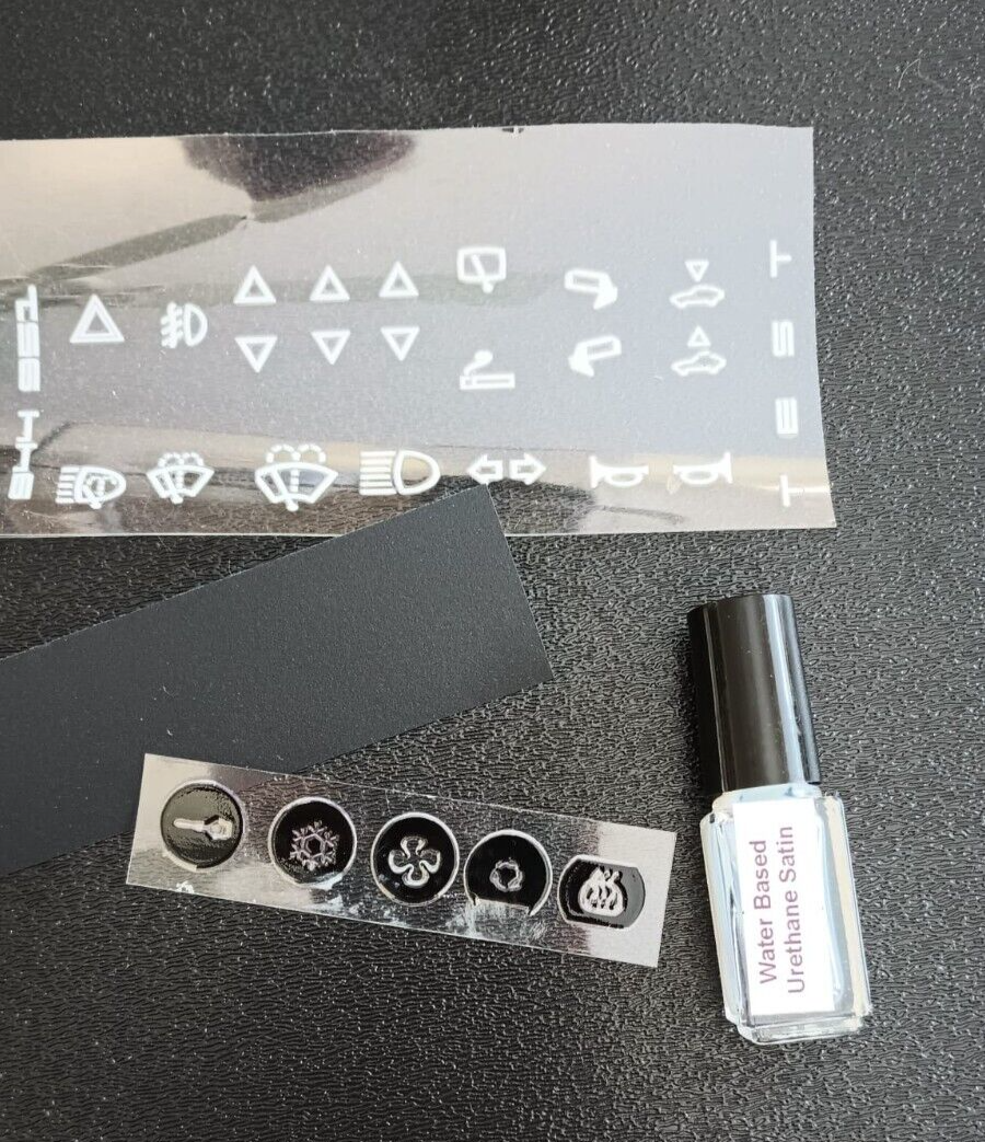 絵画 flk040124 Porsche 944 968 Interior Graphics REPAIR KIT FOR SWITCHES | eBay