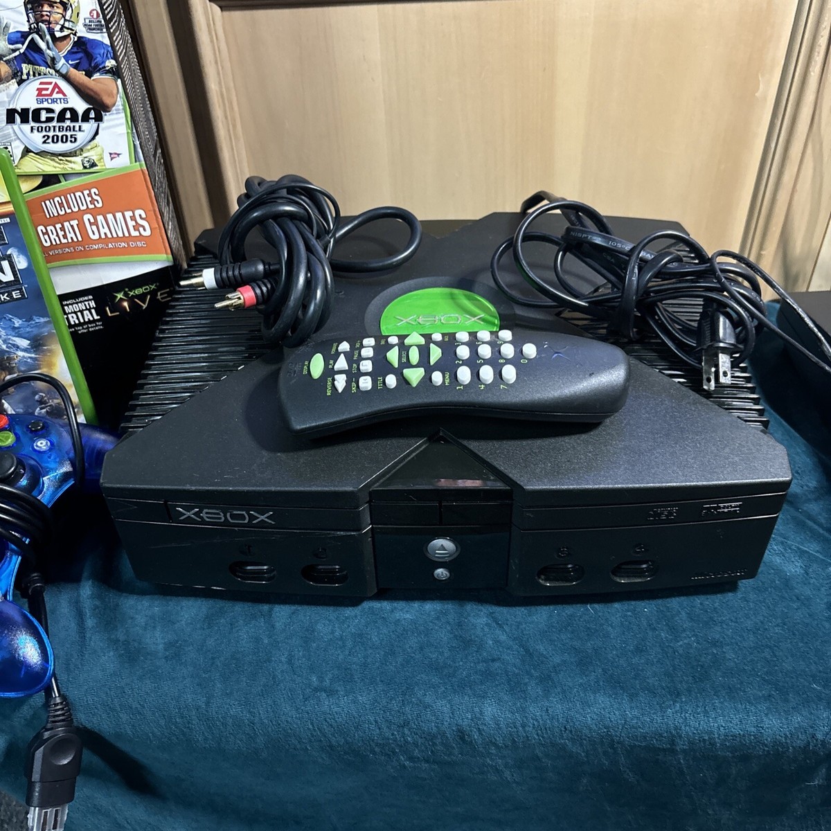 Microsoft Original Xbox Console For Repair With Box READ