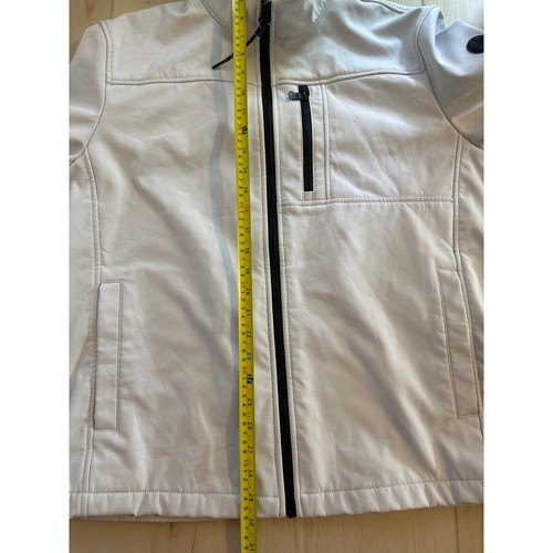 Calvin Klein Mens White Performance Water Resistant Windbreaker Utility Jacket L - Picture 10 of 10