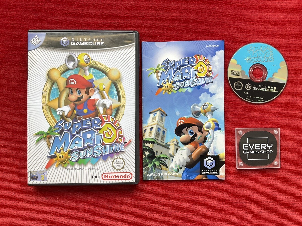 Super Mario Sunshine Nintendo Gamecube Game Cube BUEN ESTADO - Main Image