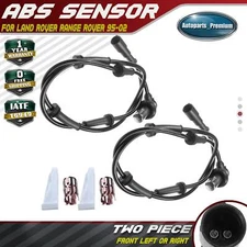 2x Front Left & Right  ABS Wheel Speed Sensors for Land Rover Range Rover 95-02