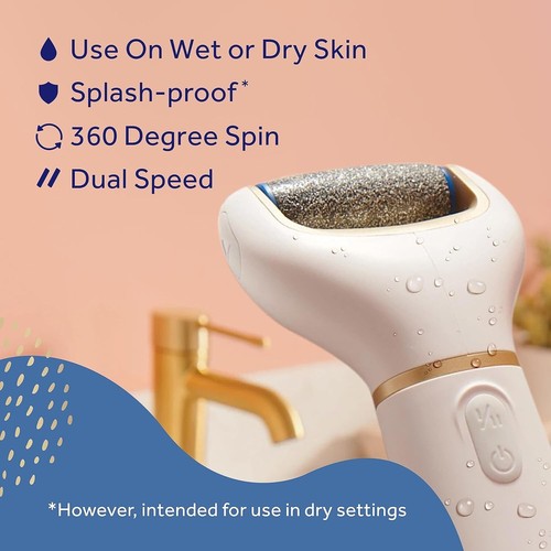 Open Box - Perfect Electric Callus Remover Foot File W/ Diamond Crystals - Picture 5 of 6