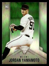 Jordan Yamamoto 2020 Titanium Green  Card #18 Miami