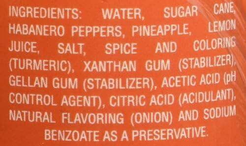 El Yucateco Grilled Pineapple and Habanero Sauce 4 oz Gluten Free Sugar Free ... - Picture 7 of 7