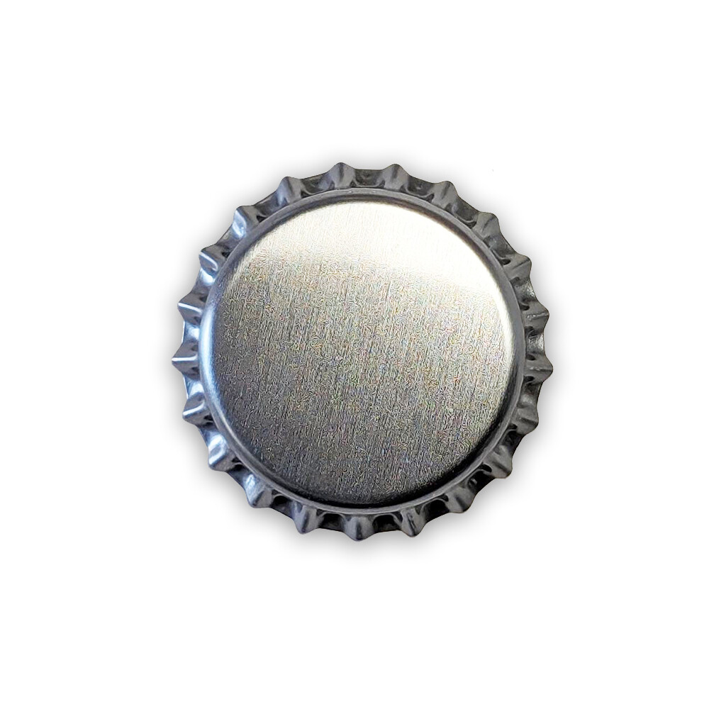 Brew2Bottle Silver 26mm Home Brew Beer Bottle Crown Caps (1000 Pack)