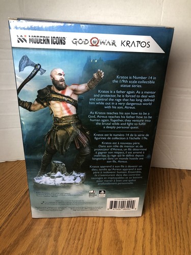 God of War: Ragnarok Kratos Statue Figure PVC Official Sony Modern Icons #14 - Picture 2 of 5