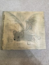 wooden photo album hand carved