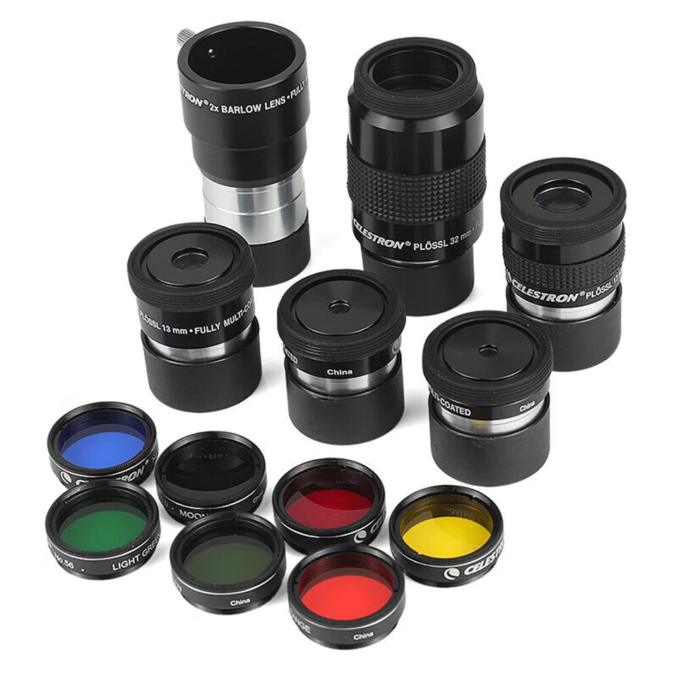 Kit Ocular y Filtro Celestron 1.25" Accesorios Telescopio Astronómico 94303 Foto 4 de 4