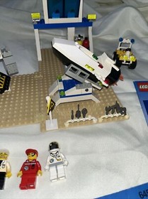 Vintage Lego Town Space Simulation Station 6455 100% Complete Instructions Port