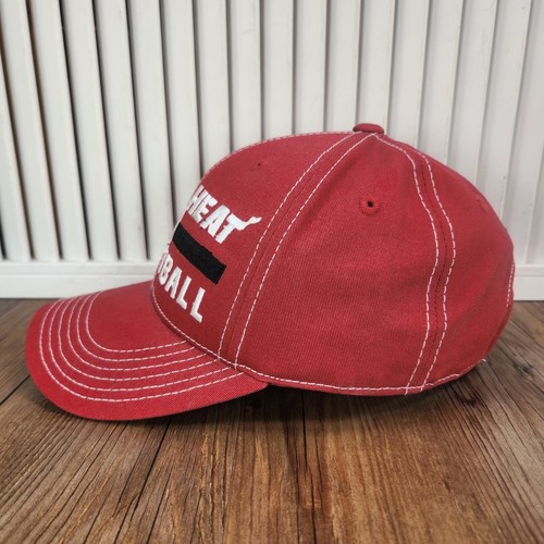 Adidas Miami Heat Basketball 2013 Youth Strapback Hat Cap Red NBA Logo Sports - Picture 6 of 12