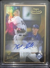 2016 Topps Gold Label Framed Rookie Autograph #GLFA-BS Blake Snell