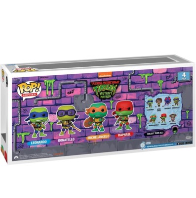 FANKO POP 4つセット Amazon Exclusive GITD TMNT 4-Pack Funko Pop - TMNT Mutant