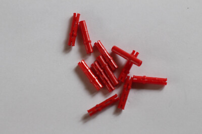 Technik Verbinder 3L Rot neu. Technic Pin 3L red with friction