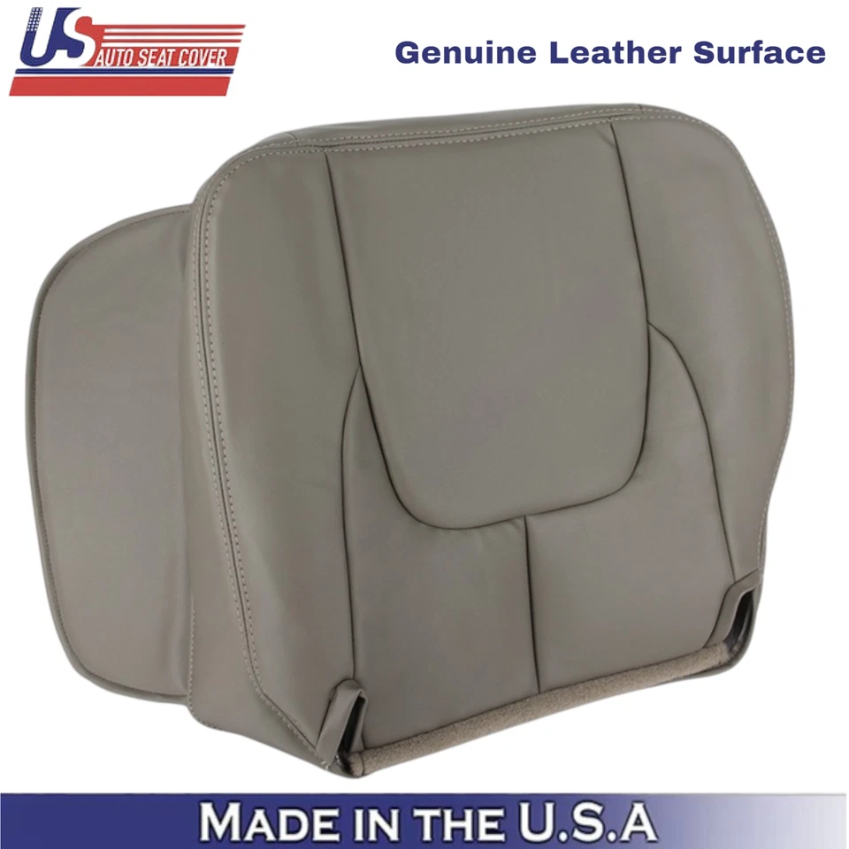 Cubiertas de asiento delanteras de cuero topo para Dodge Ram 1500 2500 Laramie 2002-2003 Foto 3 de 4