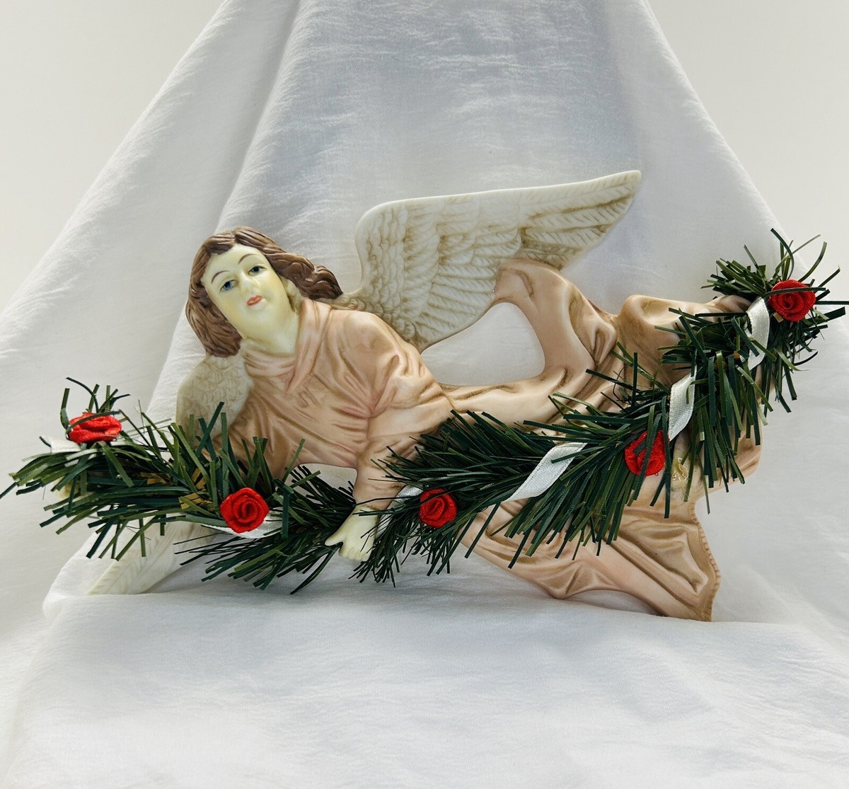 Vintage Christmas Wall Angel Plaques Midwest Ceramic 8x8.5” | eBay