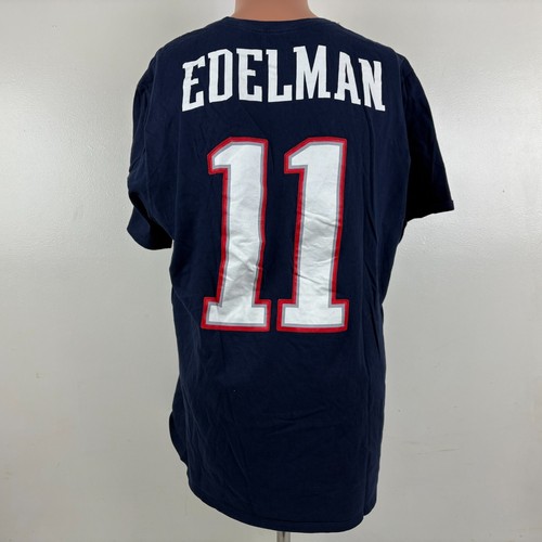 Camiseta deportiva Nike Julian Edelman para hombre talla XL New England Patriots azul NFL - Imagen 2 de 6