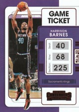 2021-22 Playoff Contenders SP Game Ticket Red #79 HARRISON BARNES 