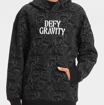 Wicked 'Defy Gravity' Paul Tazewell Pullover Hoodie Sweatshirt Kids Size NWT