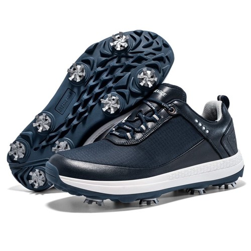 Professional Men's Golf Spikes Shoes Non-Slip Sneakers Waterproof Walking Shoes - Picture 25 of 28