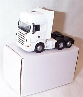 Scania Fahrerhauseinheit schlicht weiß Maßstab 1:76 neu in Box 76WHSCACAB neu in weißer Box