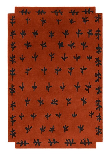 Big Buds Rug Hand-Tufted 100% Wool Handmade Area Rug Carpet for Home| Bedroom Ru - Picture 5 of 6