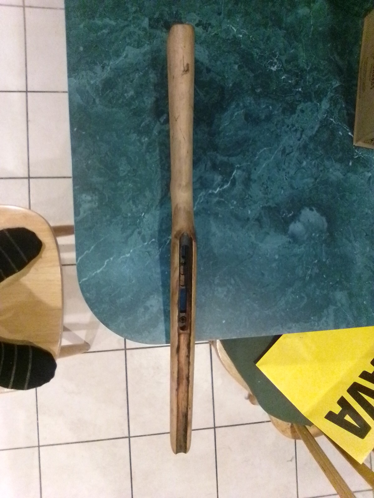 stock for a BSA Super Sport Five Bolt Action .22 Rifle nice with heat press logo