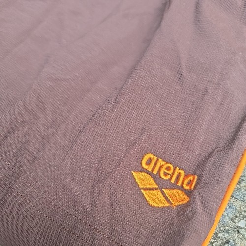 Arena Mens Shorts XL New Without Tags - Brown Orange Shorts - Picture 3 of 7