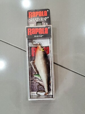 Rapala Shallow Shad Rap #7 Crankbait Silver SSR-7 S