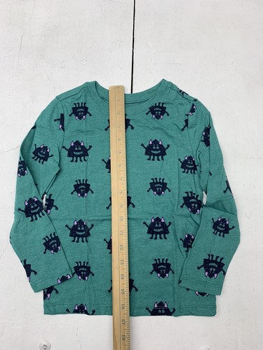 Old Navy Boys Teal Pajama Shirt Size 5T - Picture 5 of 6