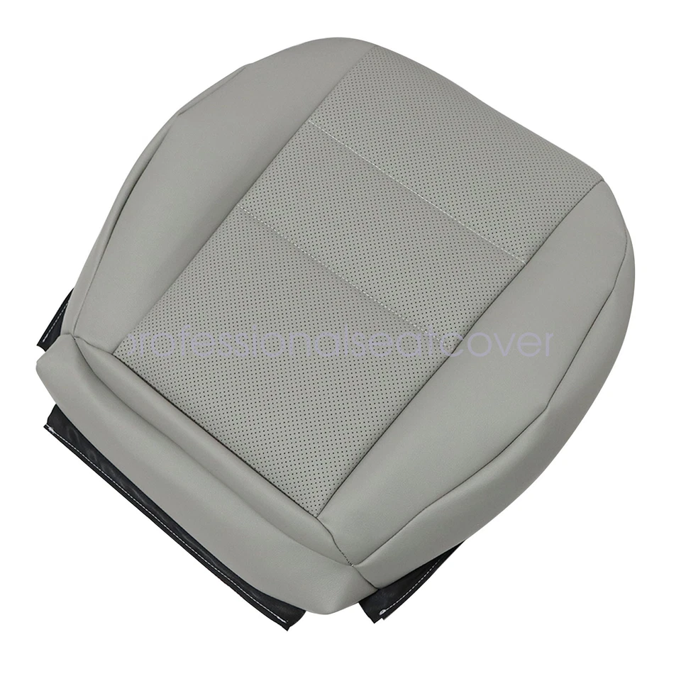 Cubierta de asiento inferior gris para Mercedes Benz C250 C300 C350 2008-2014 Foto 4 de 4