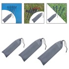 Tent Peg Pouch Lightweight Multifunction Camping Bag for Garden Hiking Trip