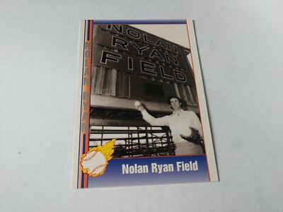 1991 Pacific Baseball Nolan Ryan Texas Express # 114 Nolan Ryan Field. Rangers 
