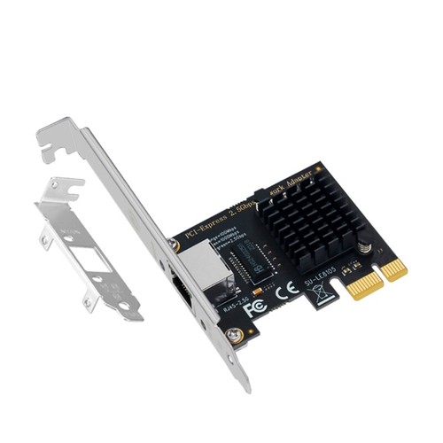PCI Express PCI-E 1X Card 10/100/2500Mbps RJ45 LAN Adapter Converter - Picture 9 of 10