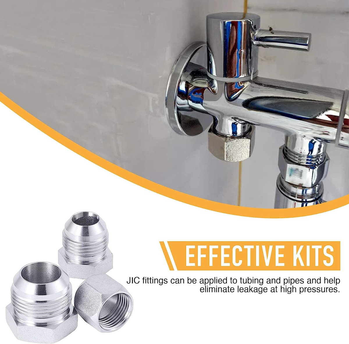 Stainless Steel Caps And Plugs Steel JIC Cap & Plug Kit - 10pc 0304-C ...