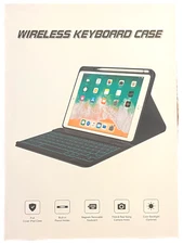 Wireless Keyboard Case - iPad 9th/8th/7th Gen 10.2" w/ Pencil Holder ROSE GOLD