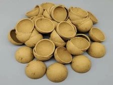 25pc Fireworks 1-1/2" Paper Ball Shells Craft Hemispheres