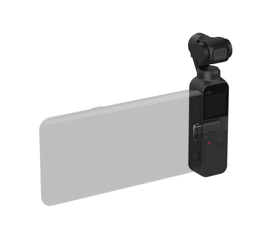 DJI Osmo Pocket Handheld 3-Axis Stabilizer Camera-DJI Certified Refurbished