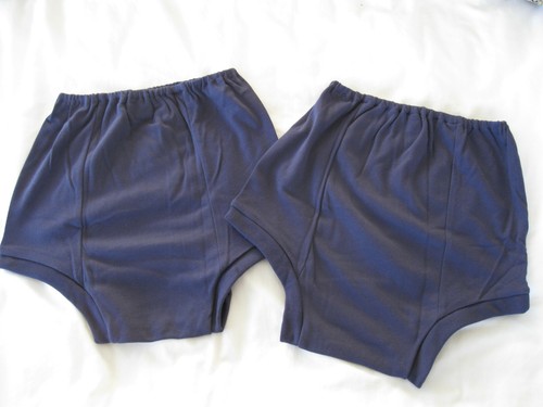 FOUR Pairs Girls REPLICA CHERUB Navy School Knickers Size 20/L (W31-34") 27/02 - Picture 2 of 11