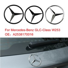 Stern Kofferraum Emblem Sliver/Schwarz F&uuml;r Mercedes Benz GLC W253 A2538170016