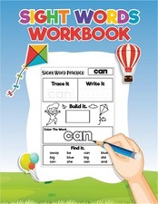 Sight Words for Kids Learning to Write and Read: Activity Workbook to Learn, Tra