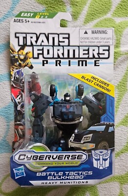 Transformers Prime Commander Battle Tactics Bulkhead Cyberverse Mosc 2012 .