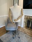 male mannequin torso stand movable